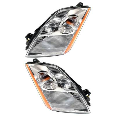 New Headlight Compatible With Nissan Sentra Luxury Sedan 2007-2009 By Part Number 26010-Et000