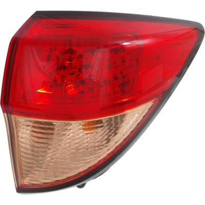 Tail Light Compatible With 2016-2018 Honda Hr-V 1.8L I4 R18z9 Right Passenger Side Halogen