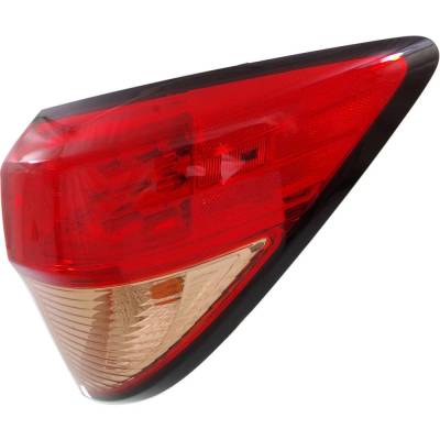 Rareelectrical - Tail Light Compatible With 2016-2018 Honda Hr-V 1.8L I4 R18z9 Right Passenger Side Halogen - Image 2
