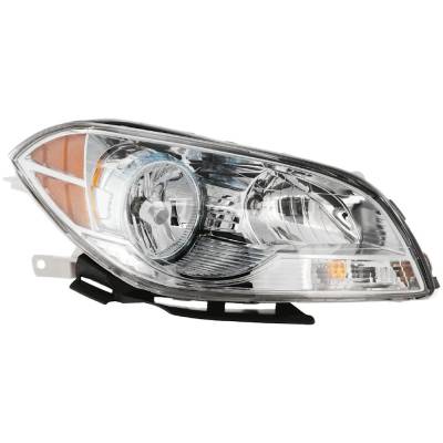 Rareelectrical - Headlight Compatible With 2008-2012 Chevrolet Malibu Right Passenger Side Halogen Repc730113q - Image 1