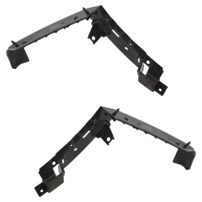 Rareelectrical - New Front Left And Front Right Bumper Bracket Compatible With Lincoln Mkz Black Label Mkz Base - Image 6