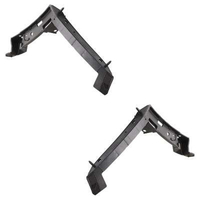 Rareelectrical - New Front Left And Front Right Bumper Bracket Compatible With Lincoln Mkz Hybrid Mkz Black Label - Image 2