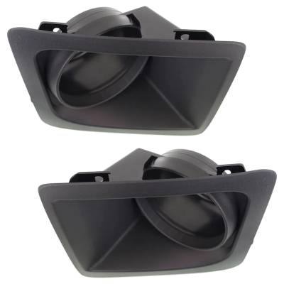 Rareelectrical - New Front Left And Front Right Fog Light Trim Compatible With Gmc Sierra 1500 Base Sierra 1500 Sle - Image 4