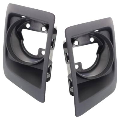 Rareelectrical - New Front Left And Front Right Fog Light Trim Compatible With Gmc Sierra 1500 Denali Sierra 1500 - Image 2