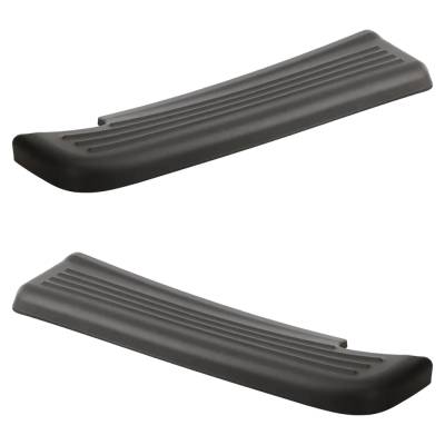 Rareelectrical - New Pair Of Bumper Step Pad Compatible With Dodge Ram 1500 St Ram 1500 Ws 1994-1999 By Ch1191104 - Image 2
