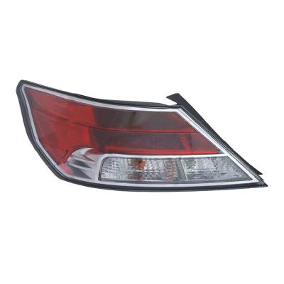 2009-2011 Acura Tl Left Driver Side Tail Light Assembly Compatible With Base Sh-Awd 3.5L 3.7L V6