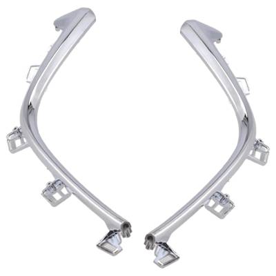 Rareelectrical - New Pair Of Grille Trim Compatible With Mazda 3 G 3 Gx 2014-2016 By Ma1214105 Ma1215105 Bhn1507k1a - Image 3