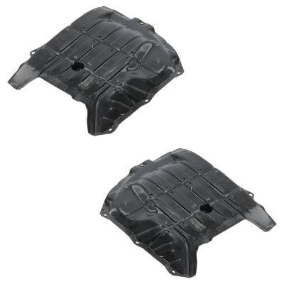Rareelectrical - Engine Splash Guard Compatible With 2013-2020 Acura Tlx Accord Left And Right Plastic Guard - Image 3