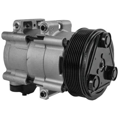 New 8-Groove Pulley A/C Compressor Compatible With Ford Hyundai Lincoln F-150 Lariat 8 Cyl 4.6L