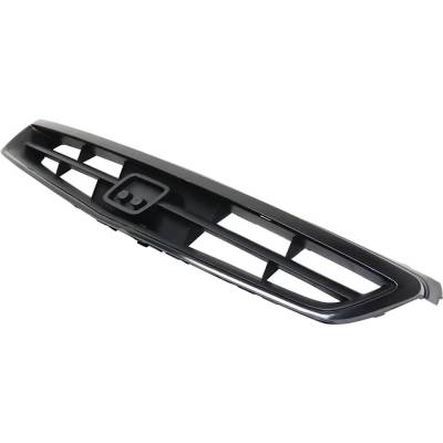 Rareelectrical - New Paintable Grille Assembly Compatible With Honda Civic Hx 4 Cyl 1.6L Civic Ex 4 Cyl 1.6L Civic Cx - Image 2