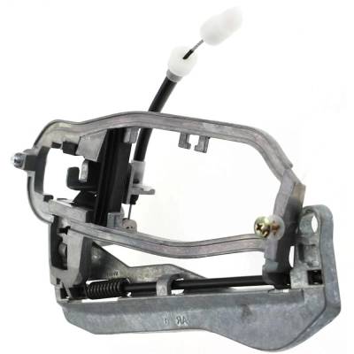 Rareelectrical - Left Front Exterior Door Handle Compatible With 2000-2006 Bmw X5 Unfinished Without Key Hole - Image 3