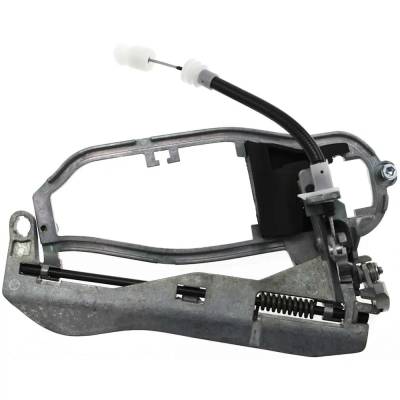 Rareelectrical - Front Driver Side Exterior Door Handle Compatible With 2000-2006 Bmw X5 Unfinished Without Key Hole - Image 4
