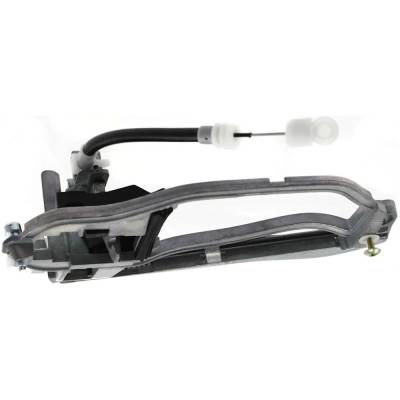 Rareelectrical - Front Driver Side Exterior Door Handle Compatible With 2000-2006 Bmw X5 Unfinished Without Key Hole - Image 6