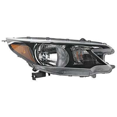 Rareelectrical - Headlight Compatible With 2012-2014 Honda Cr-V 2.4L I4 K24w Right Passenger Side Halogen Reph100317q - Image 1