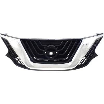 New Chrome Shell Grille Assembly Compatible With Nissan Murano S 6 Cyl 3.5L Murano Platinum 6 Cyl