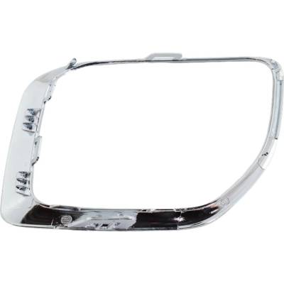 Rareelectrical - Chrome Fog Light Trim Compatible With Gmc Canyon Denali 2017-2020 Gm1039272 84214463 - Image 4