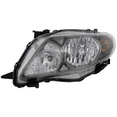 Rareelectrical - Headlight Compatible With 2009-2010 Toyota Corolla 1.8L I4 Left Driver Side Halogen Rept100102q - Image 2