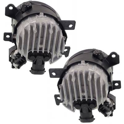 Rareelectrical - New Pair Of Fog Lights Compatible With Nissan Maxima Murano Platinum Reserve Sr Midnight Edition Sl - Image 2