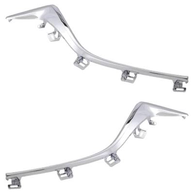 Rareelectrical - New Pair Of Grille Trim Compatible With Mazda 3 Sport Gt 3 Gx 2014-2016 By Ma1214105 Ma1215105 - Image 2