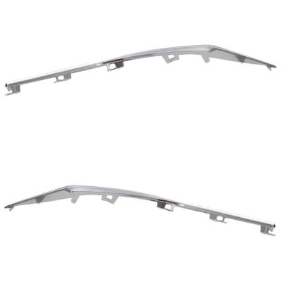 Rareelectrical - New Pair Of Grille Trim Compatible With Mazda 3 Sport Gt 3 Gx 2014-2016 By Ma1214105 Ma1215105 - Image 5