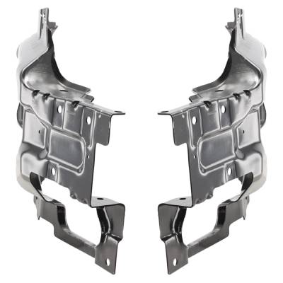Rareelectrical - New Front Left And Front Right Bumper Bracket Compatible With Gmc Sierra 2500 Hd Denali 8 Cyl 6.6L - Image 3