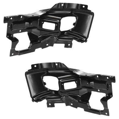 Rareelectrical - New Front Left And Front Right Bumper Bracket Compatible With Gmc Sierra 2500 Hd Denali 8 Cyl 6.6L - Image 5