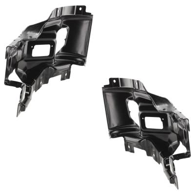 Rareelectrical - New Front Left And Front Right Bumper Bracket Compatible With Gmc Sierra 2500 Hd Denali 8 Cyl 6.6L - Image 4