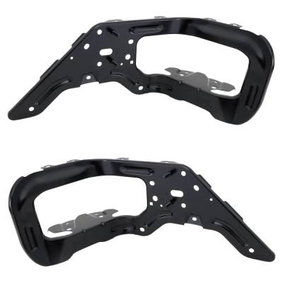 Rareelectrical - New Rear Left And Rear Right Bumper Bracket Compatible With Chevrolet Gmc Sierra 1500 Denali 6 Cyl - Image 1