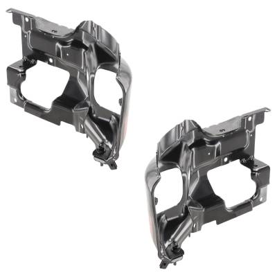 Rareelectrical - New Front Left And Front Right Bumper Bracket Compatible With Gmc Sierra 2500 Hd Sle 8 Cyl 6.6L - Image 7