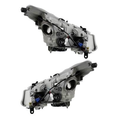 Rareelectrical - New Pair Of Hid Headlight Compatible With Infiniti G35 Base Sedan 2007-2008 By Part Number - Image 2