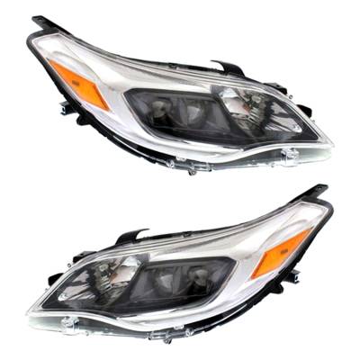 New Pair Of Halogen Headlight Compatible With Toyota Avalon Sedan 2013-2015 By Part Number
