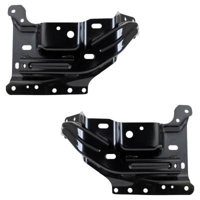 Rareelectrical - New Front Left And Front Right Bumper Bracket Compatible With Ford F-150 Xlt 8 Cyl 5.0L F-150 Xlt 6 - Image 2