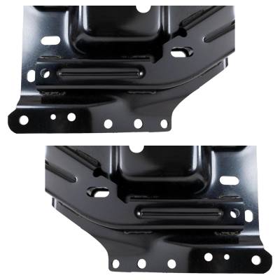 Rareelectrical - New Front Left And Front Right Bumper Bracket Compatible With Ford F-150 Xl 6 Cyl 2.7L F-150 Police - Image 4