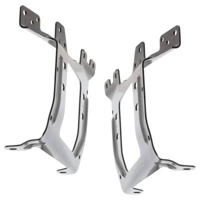 Rareelectrical - New Front Left And Front Right Bumper Bracket Compatible With Ford F-350 Super Duty King Ranch 8 Cyl - Image 3