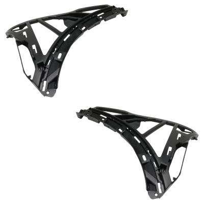 Rareelectrical - New Front Left And Front Right Bumper Bracket Compatible With Porsche Cayenne Turbo S Cayenne S - Image 3