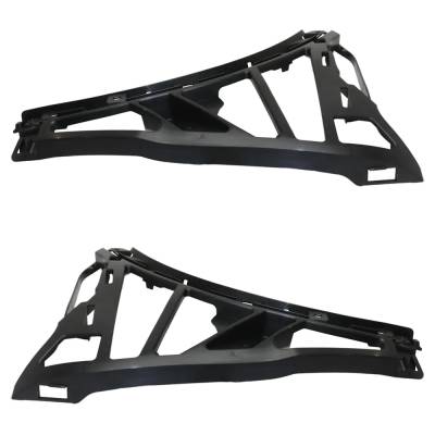 Rareelectrical - New Front Left And Front Right Bumper Bracket Compatible With Porsche Cayenne Turbo S Cayenne S - Image 4