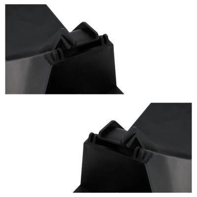 Rareelectrical - New Rear Left And Rear Right Bumper Bracket Compatible With Chrysler 300 C 6 Cyl 3.6L 300 C Platinum - Image 7