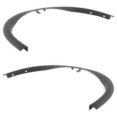 Rareelectrical - New Front Left And Front Right Fender Trim Compatible With Nissan Rogue Sl Hybrid 4 Cyl 2.0L Rogue - Image 2