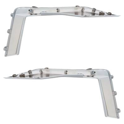Rareelectrical - New Front Left And Front Right Fog Light Trim Compatible With Cadillac Escalade Luxury 6 Cyl 3.0L - Image 4