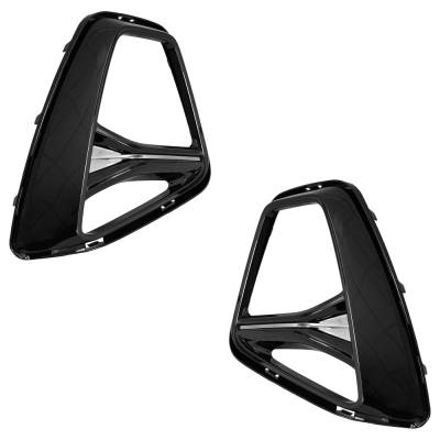 Rareelectrical - New Front Left And Front Right Fog Light Trim Compatible With Chevrolet Blazer Rs 2019-2022 By - Image 3