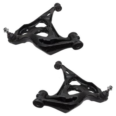 New Front Left Lower And Front Right Lower Control Arm Compatible With Chevrolet Gmc Express 3500 Ls