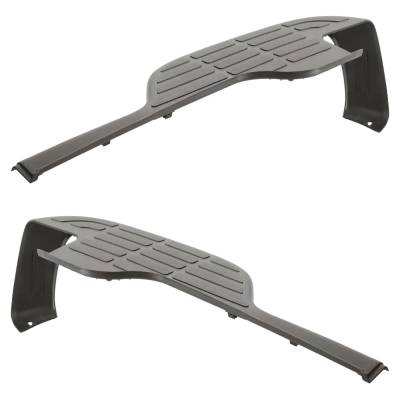 Rareelectrical - New Pair Of Bumper Step Pad Compatible With Chevrolet Gmc Suburban 1500 Ls 8 Cyl 5.3L Yukon Sl 8 Cyl - Image 2