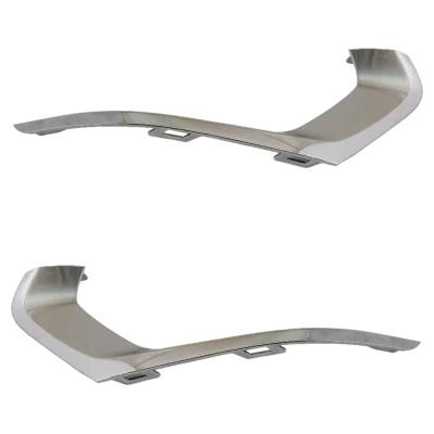 Rareelectrical - New Front Left And Front Right Fog Light Trim Compatible With Chevrolet Traverse True North 6 Cyl - Image 5