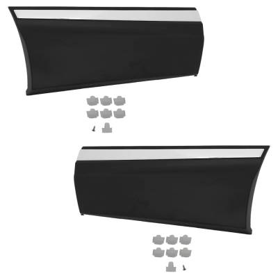 Rear Left Lower And Rear Right Lower Door Molding And Beltlines Compatible With Honda Cr-V Touring