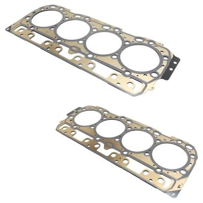 Rareelectrical - New Pair Of Cylinder Head Gasket Compatible With Gmc Sierra 3500 Hd Wt 8 Cyl 6.6L C5500 Topkick - Image 4