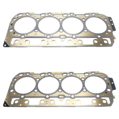 New Pair Of Cylinder Head Gasket Compatible With Gmc Sierra 2500 Hd Denali 8 Cyl 6.6L Sierra 3500 Hd