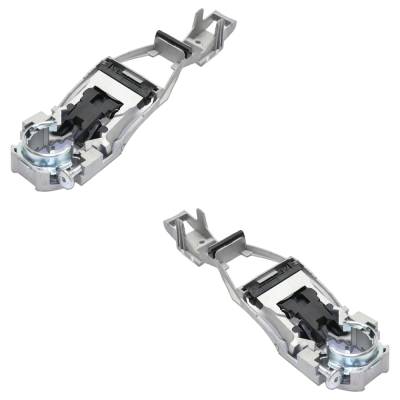 Rareelectrical - Set Of 2 Rear Exterior Door Handle Compatible With 1999-2005 Volkswagen Golf Volkswagen Jetta - Image 3