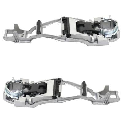 Rareelectrical - Set Of 2 Rear Exterior Door Handle Compatible With 1999-2005 Volkswagen Golf Volkswagen Jetta - Image 6