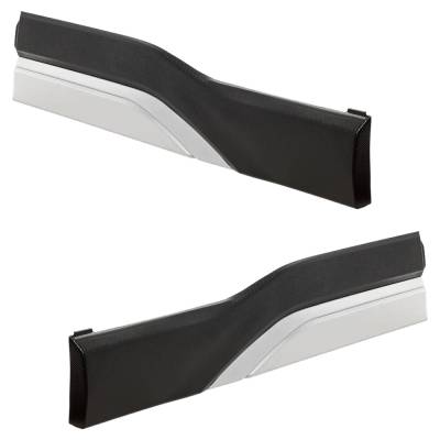 New OEM Replacement Rear Left Lower And Rear Right Lower Door Molding And Beltlines Compatible With