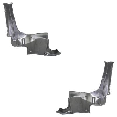 Rareelectrical - Engine Splash Guard Compatible With 2002-2006 Mazda Mpv Left And Right Plastic Guard Ld4756341 Under - Image 4